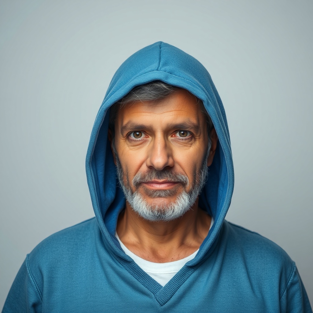 Bir kişinin Genie 2028 garaj kapısının yan kenarını termal kamera ile incelediği